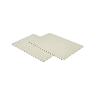 La Mesa beige plastic plate mat set 2 pcs 45*30cm