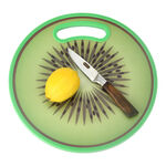 لوح تقطيع بلاستيك دائري تصميم كيوي image number 1