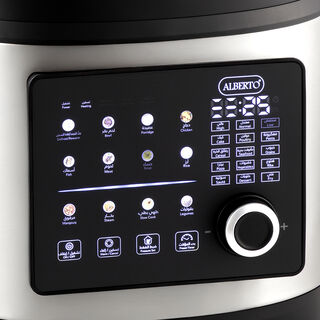 Alberto professional pressure cooker 6l stainless steel