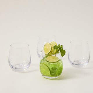 Sarab 4 Pieces Glass Dof Tumblers