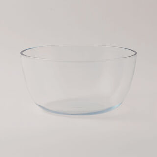 البرتو وعاء خلط زجاج بروسليكات 3.8لتر