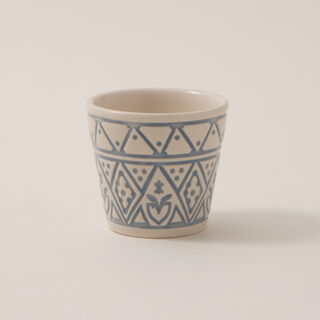 Dallaty Porcelain Coffee Cups Set 6Pcs, Blue