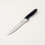 Alberto 6 piece stainless steel and black wood knife block set image number 5