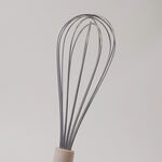Alberto stainless steel whisk 30*7*7cm, cream image number 2