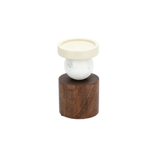 Candle Holder Dia 9* Ht:16 Cm