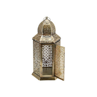 فانوس معدن   19*19*43 سم