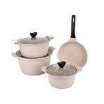 7Pcs Cast Aluminum Cookware Set image number 1