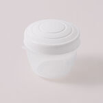 البرتو علبة غداء بلاستيكية، أبيض 2460مل image number 3