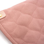 Alberto® Oven Glove Cotton With Leather Ring Pink image number 1