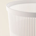 Homez Waste Bin 11.5L, White Dia 25Cm image number 1