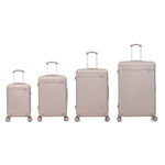 Travel Vision 4pcs trolley set, champagne image number 1