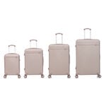 Travel Vision 4pcs trolley set, champagne image number 1
