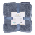Boutique Blanche Cameo Blue 4 Piece Ultra Soft Hand Towel Set 50*100 Cm image number 2