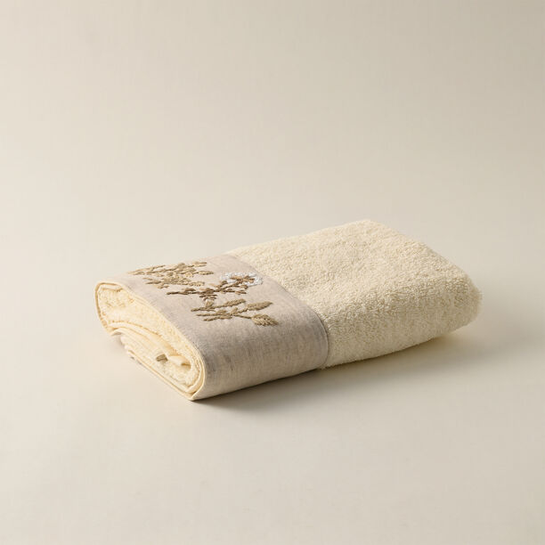 Boutique Blanche Cotton Hand Towel 50*100Cm 500Gsm, White image number 0
