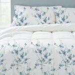 Cottage 6pcs country floral comforter set king size 220*240cm image number 1