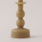 هومز شمعة جلو من شمع الصويا، بيج 5.8*5.8*14سم image number 2