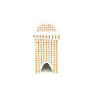 Ceramic T Light Candle Holder 13*13*24.8 Cm