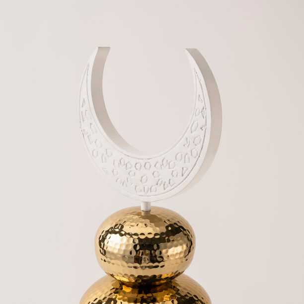 Gold metal Ramadan decoration 17*17*50 cm image number 1