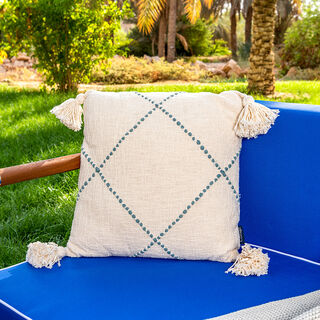 CUSHION with EMBROIDERY