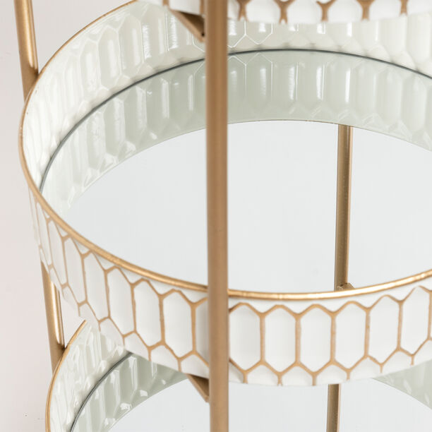 Serving Trolley Round 3 Tiered  image number 3
