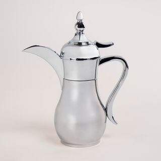 1Pc Steel Vacuum Flask Mini Traditional Silver