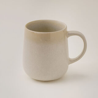 Dallaty porcelain mug gradient beige