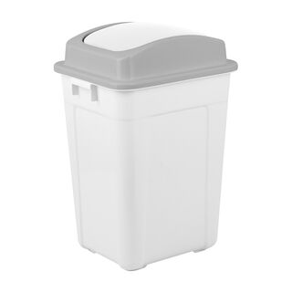 Pedal Bin White 30L