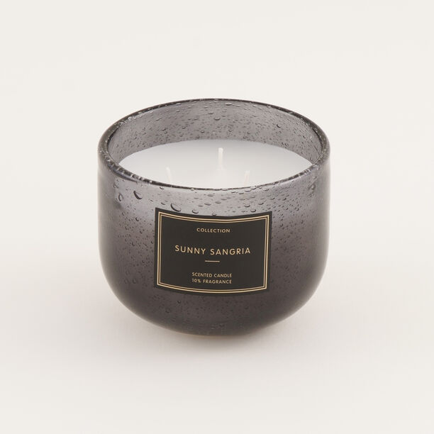 شمعة معطرة بعطرالسانجريا المشمسة في كوب زجاجي 320جم image number 0