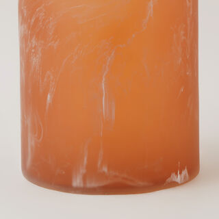 Homez clear polyresin waste bin, brown20.3*20.3*25.4cm