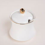 Dallaty white porcelain sugar pot image number 2