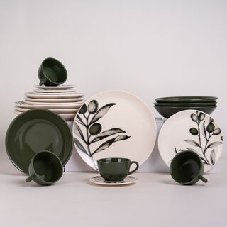20 Piece Porcelain Dinner Set Rio