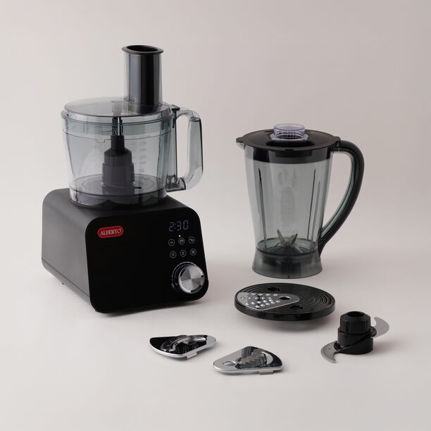 البرتو محضرة طعام ABS وAS سعة 2.5 لتر مع مؤقت 1000 واط image number 0