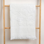 Jacquard/cotton bath towel, beige 70*140 cm image number 3