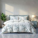 Cottage 6pcs country floral comforter set king size 220*240cm image number 2