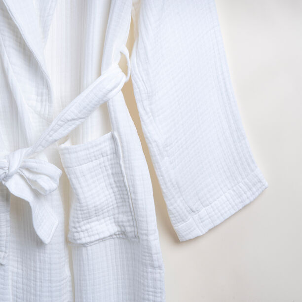 Cottage white cotton bathrobe L/Xl, 3 pcs set image number 4