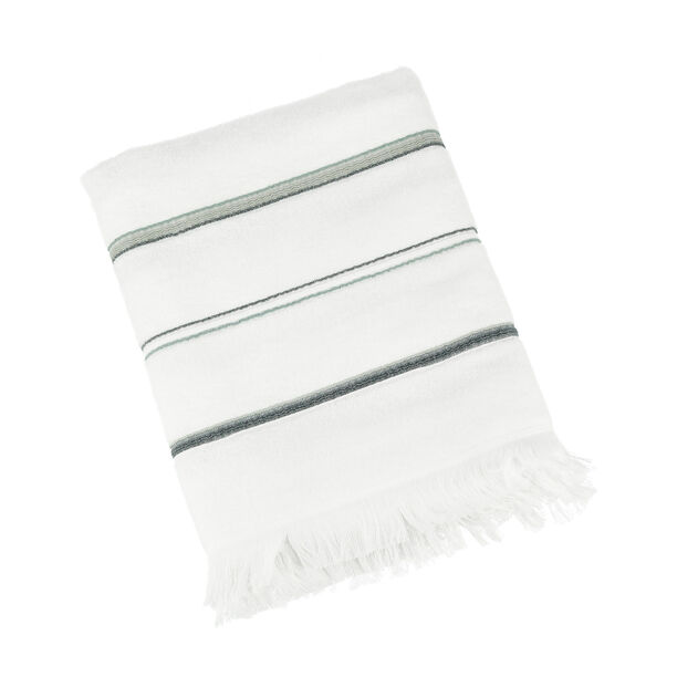 Towel Stripe White image number 0