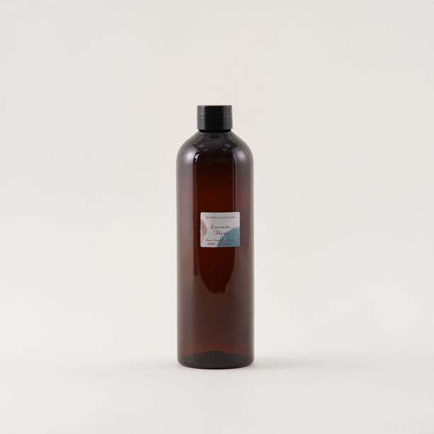 هومز فواحة عطور زجاج مع أعواد، رائحة اللافندر والزعتر 400 مل image number 1