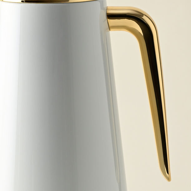 Dallaty Eve set of 2 steel vacuum flask white & gold image number 4