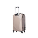 4 Piece Abs Trolley Case Set Diamond Champagne 18/22/26/30" image number 5