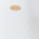 ألبرتو حافظات تخزين 5قطع معدنية، أبيض 34.5*22*25 سم image number 2