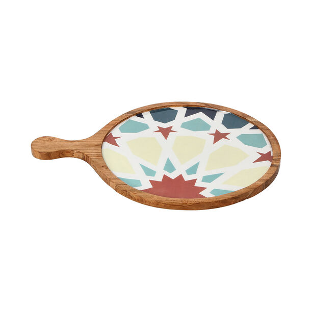 Arabesque Round Serving Tray image number 2