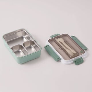 Alberto stainless steel lunchbox, green 1200ml