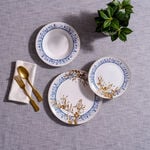 La Mesa blue porcelain 18 pc dinner set image number 6