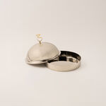 La Mesa silver and gold metal dates bowl Dia 30 cm image number 1