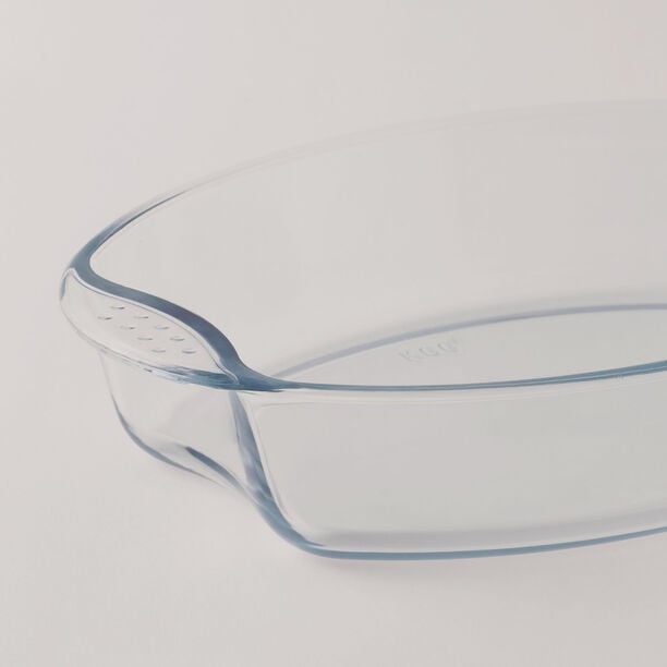 Alberto Borosilicate Glass Oval Baking Dish 2.95L image number 2