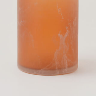 Homez clear polyresin toilet tumbler, brown7.3*7.3*11cm