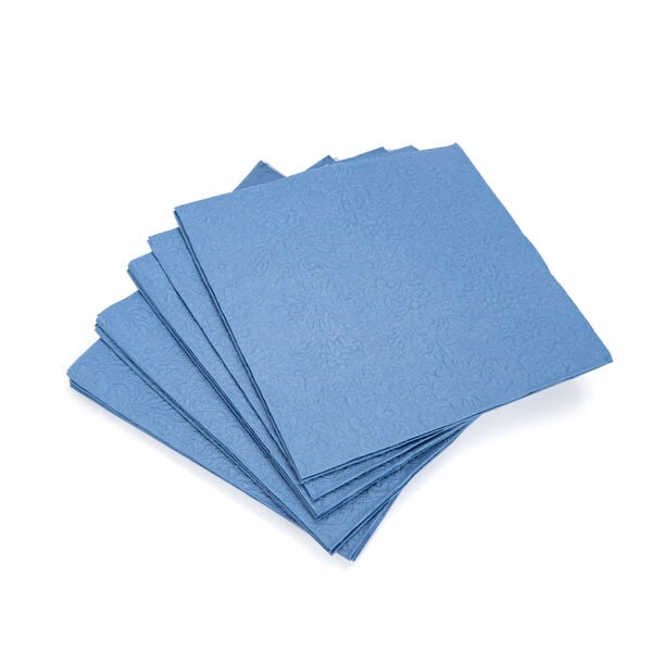 Ambiente Elegance Serving Paper Napkins Jeans Blue Color image number 0