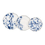Blue Flwr 18 Pcs Dinner Set  image number 0