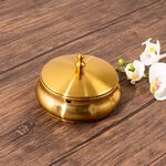 Metal Ashtray Majestic Gold image number 1