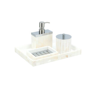 5 Pcs Bath Set Pearlized